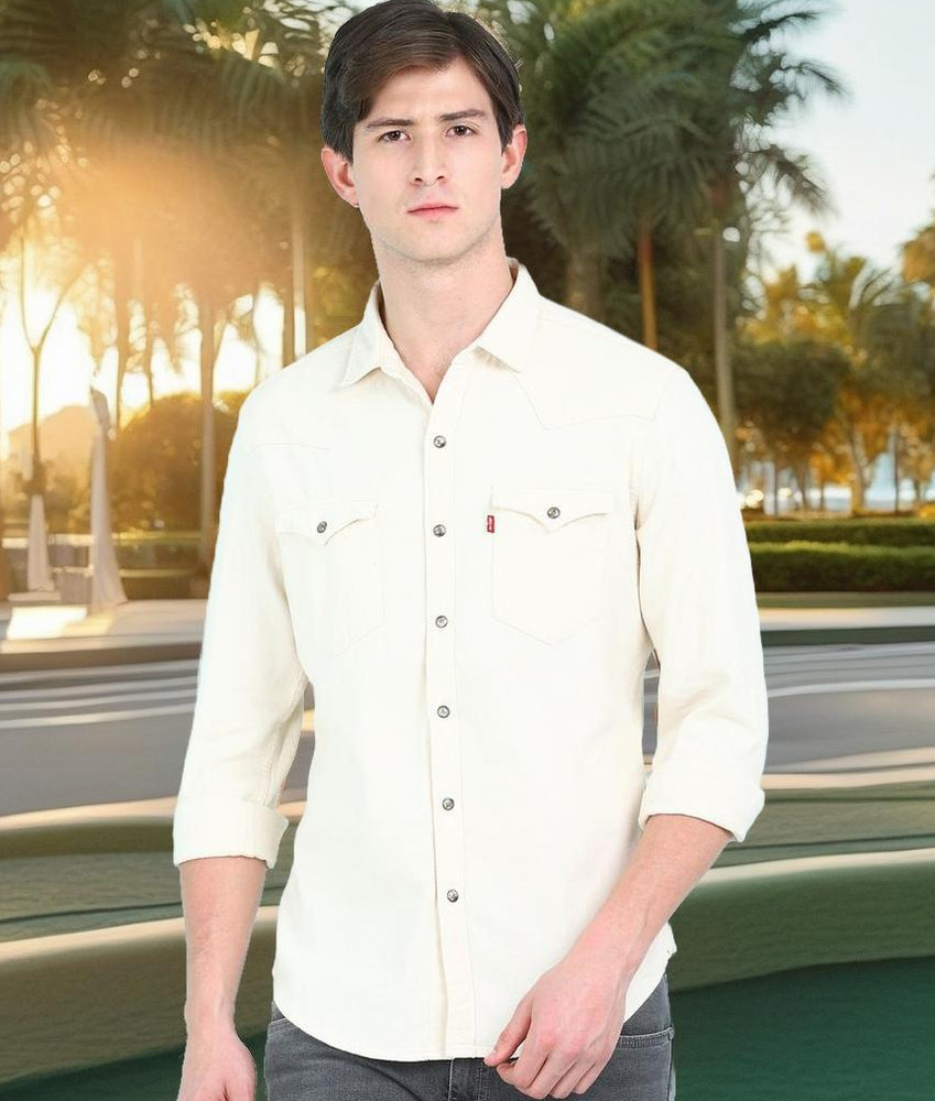 Levis denim deals shirt flipkart