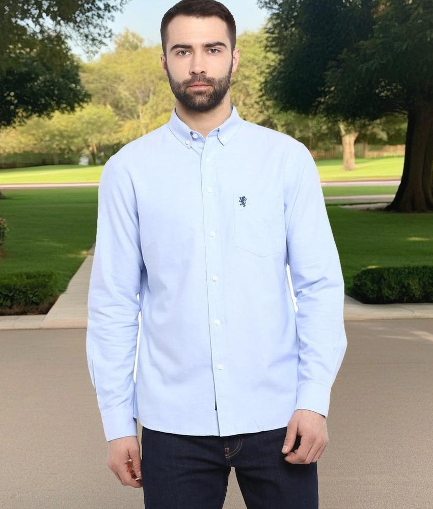 RED TAPE Men Solid Casual Light Blue Shirt Buy RED TAPE Men