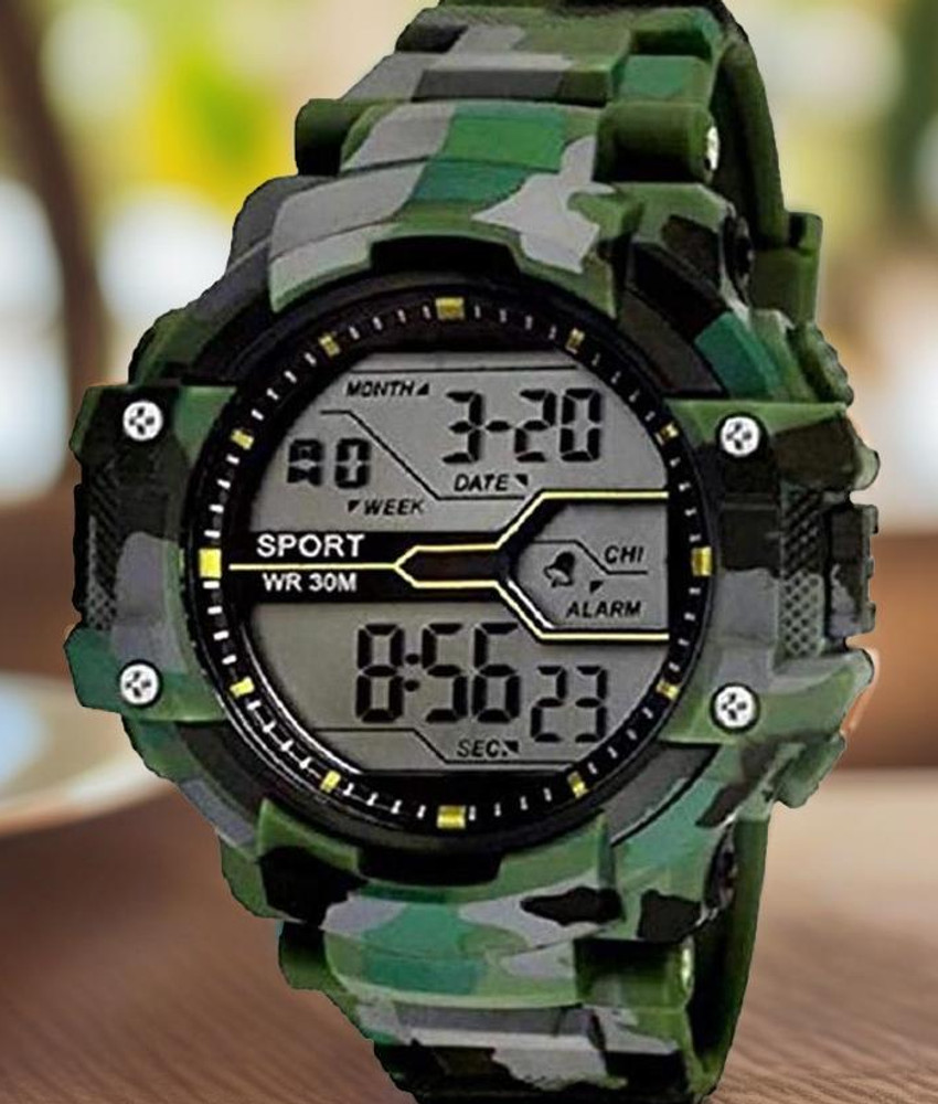 Army watch waterproof flipkart outlet