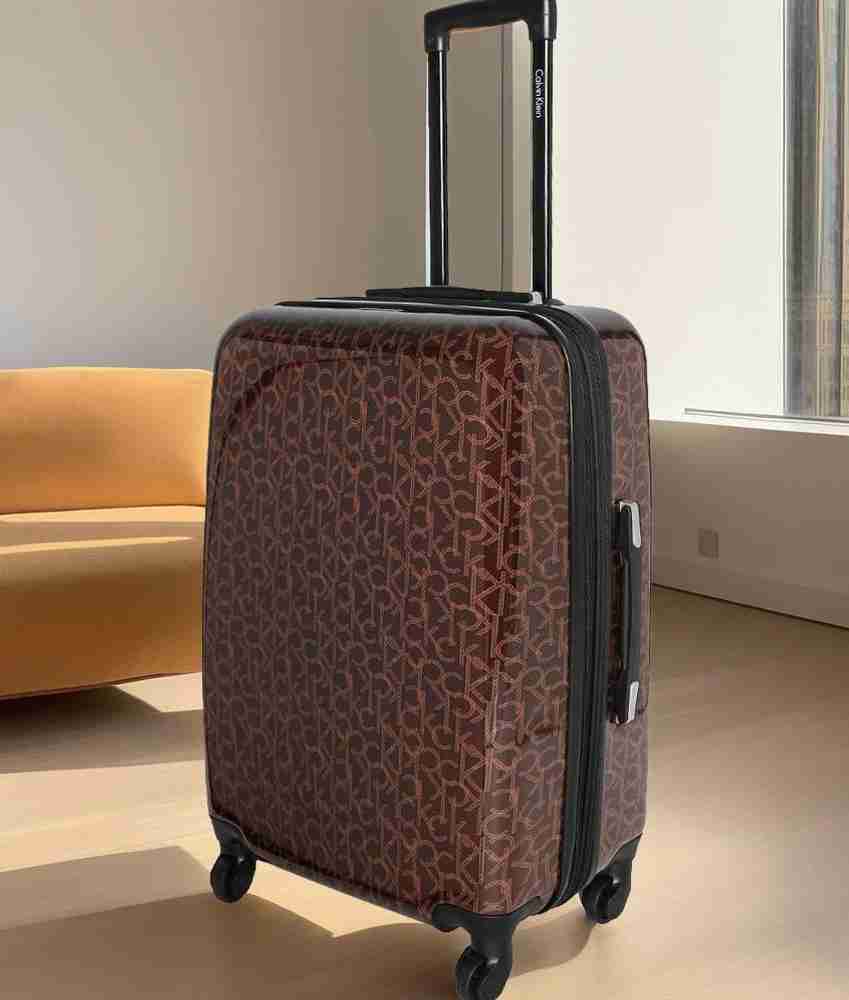 Calvin klein sales monogram luggage
