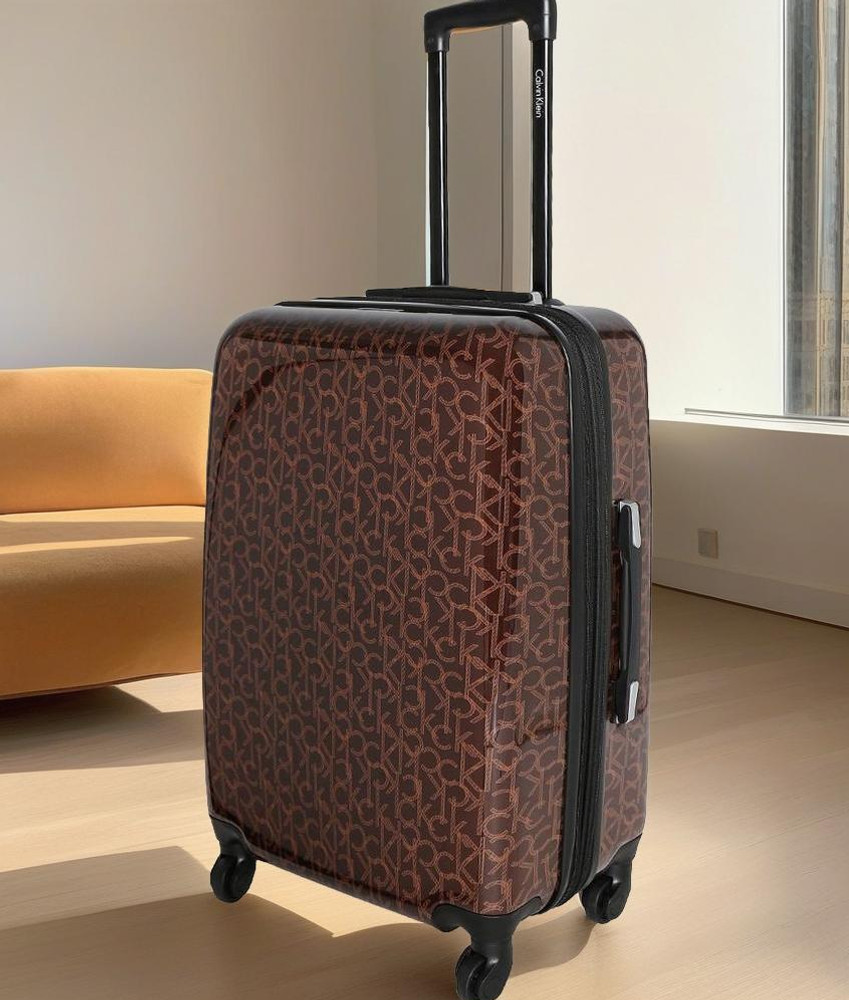 Calvin klein monogram luggage hot sale