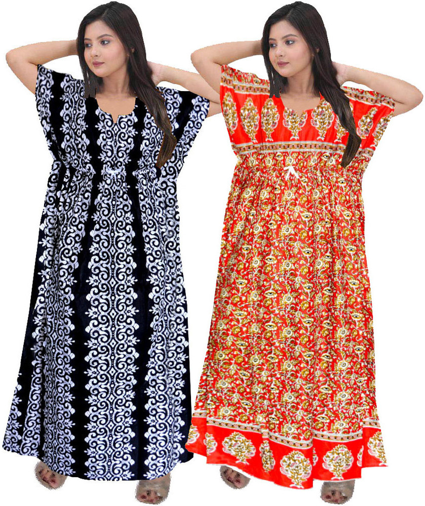 Kaftan nighties sales on flipkart