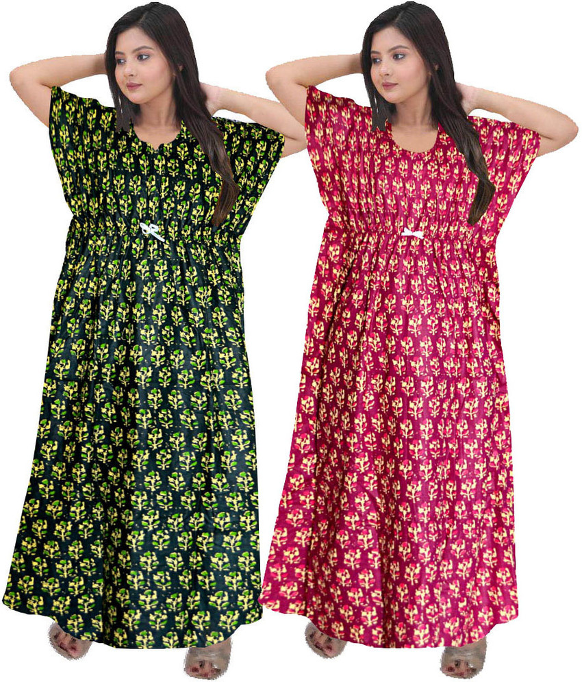 Kaftan nighties sales on flipkart