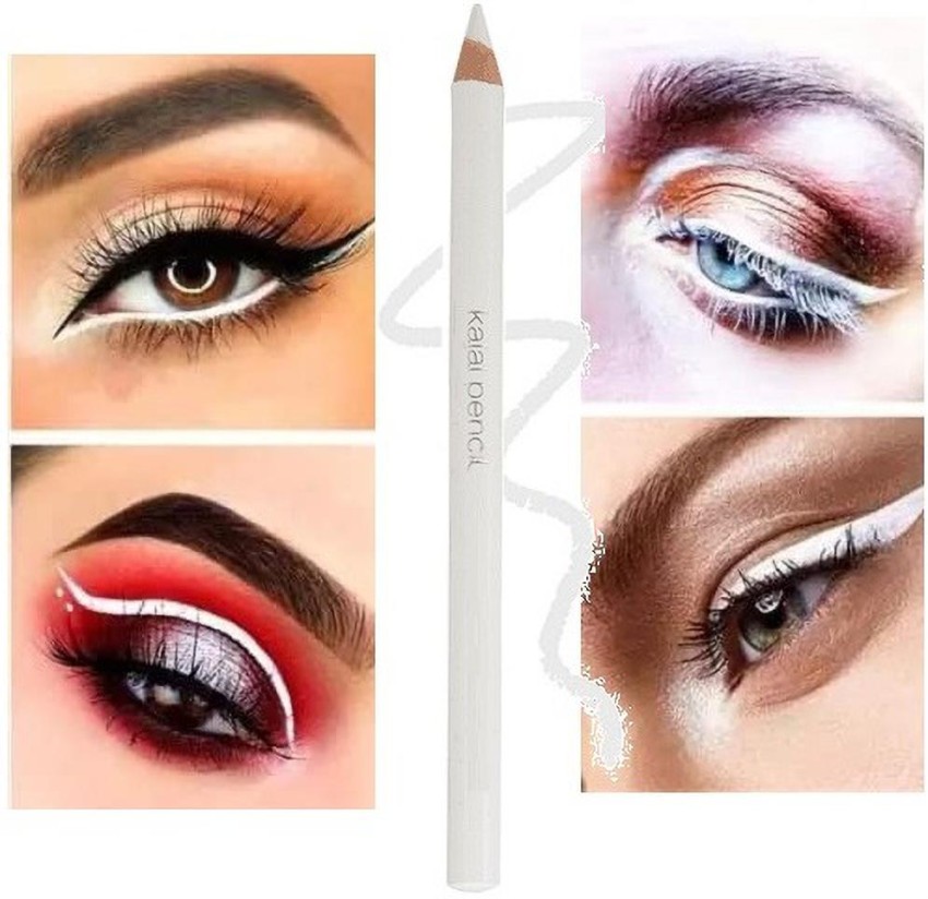 Imelda Eye Makeup White Pencil 2 In 1