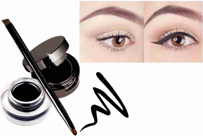 NADJA New Matte Eye Makeup 24Hr Stay Gel Kajal Cake Eyeliner