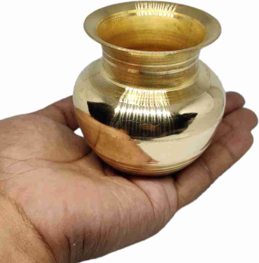 Brass Designer Lota, Brass Lota For Puja, Pital Lota For Puja