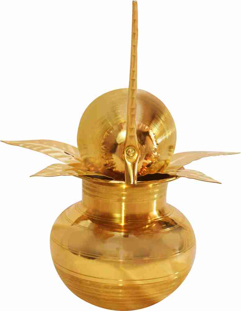 Divine Bazaar Brass Pooja Thali Set, Brass Puja Item Combo set