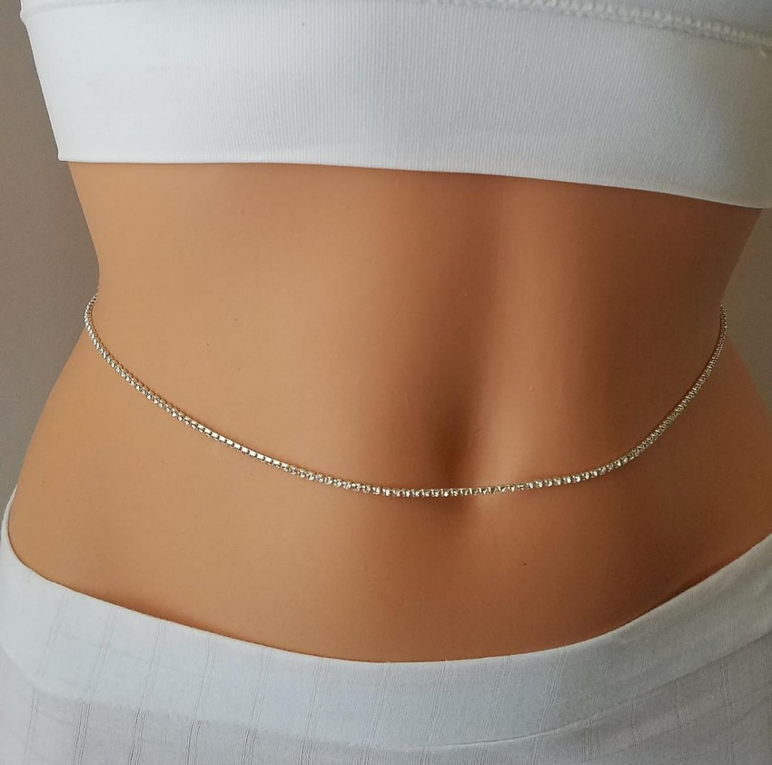 Stylish fashion Silver Waist Belt Western Kamarband