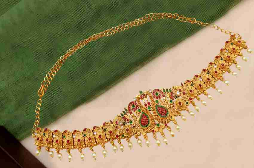 DEORA JEWELLERY Waist Hip Belt Kamarband Price in India Buy DEORA JEWELLERY Waist Hip Belt Kamarband online at Flipkart