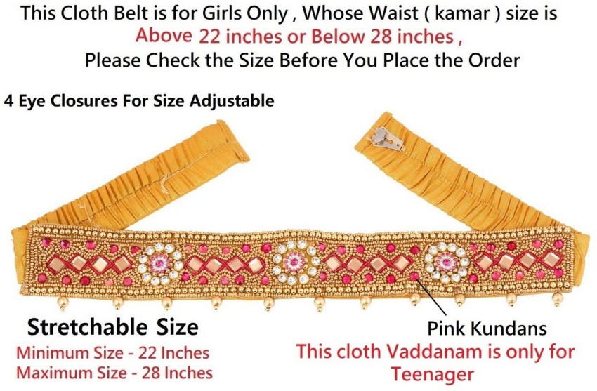 THANU'S CRAFT Waist Hip Belt Kamarband Price in India - Buy THANU'S CRAFT Waist  Hip Belt Kamarband online at