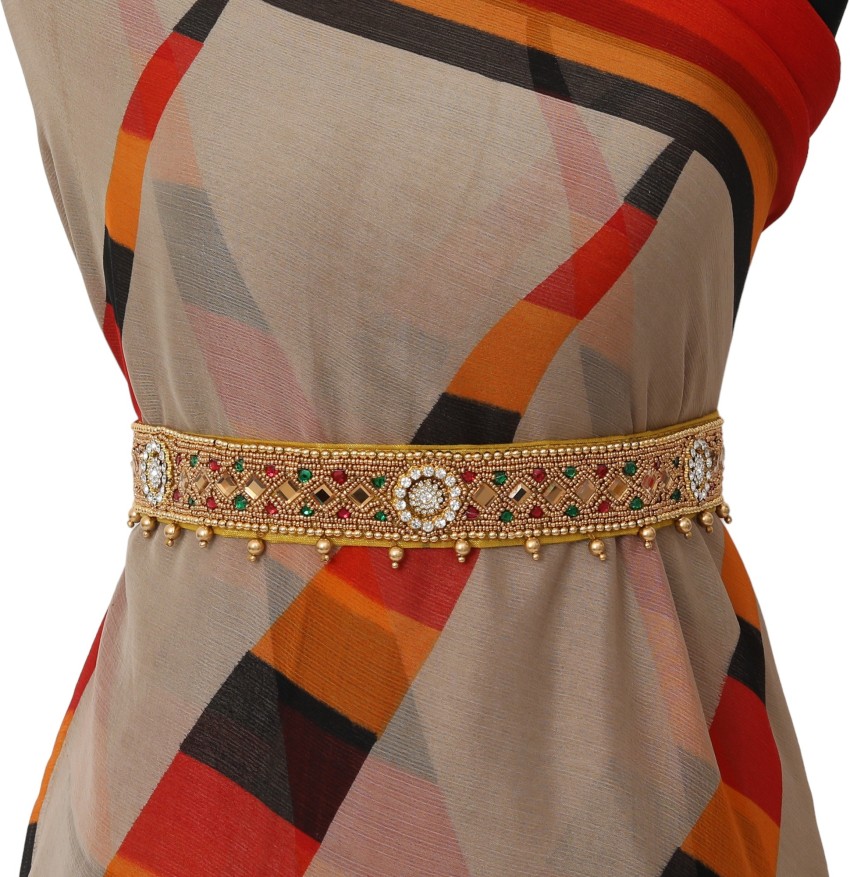 Saree Belt 305 Belt Indian Designer Golden Saree Belt Kamarband