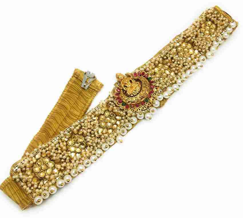 Buy ADC Fashions Wedding Collection - Fashion Hip Belt for Women and  College Girls � Bridal Kamar Bandhani for Wedding � Traditional Waist Belt  (red) at