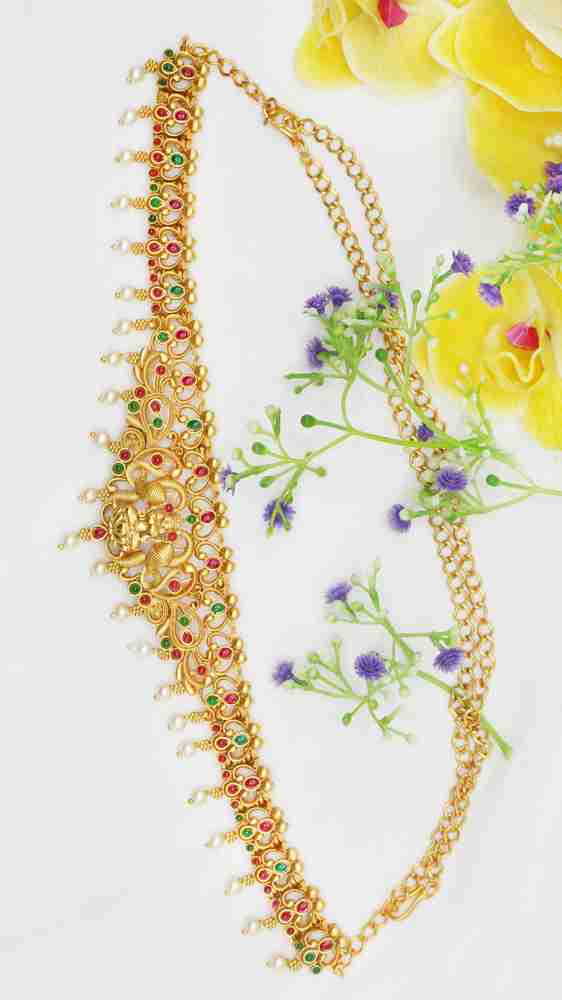 Muvvala necklace hot sale designs with weight