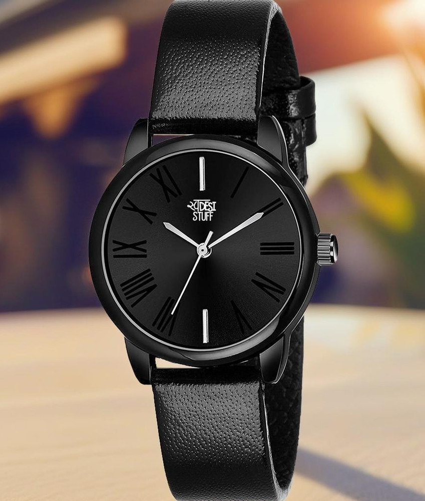 Trendy ladies deals leather watch flipkart
