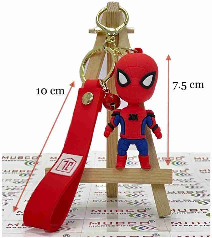 Mubco Superhero 3D Spiderman Keychain, Strap Charm & Hook, Key Ring Kids  Toy Gift Key Chain Price in India - Buy Mubco Superhero 3D Spiderman  Keychain, Strap Charm & Hook