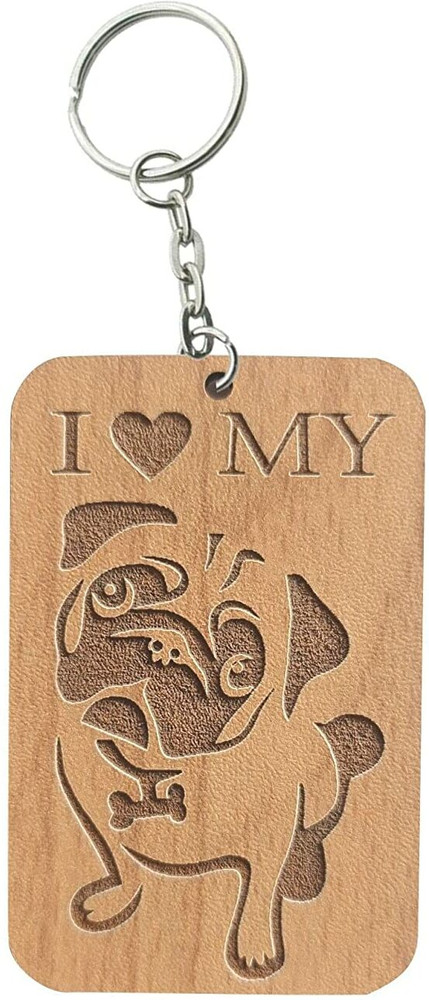 I love my dog keychain discount