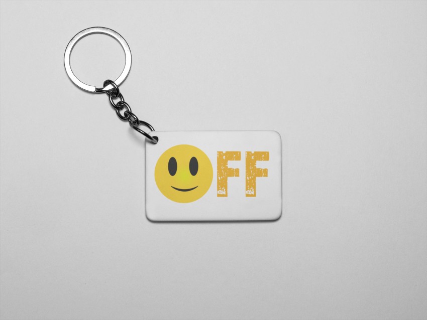 Have A Good Day Smiley Face Acrylic Keychain Smiley Face 