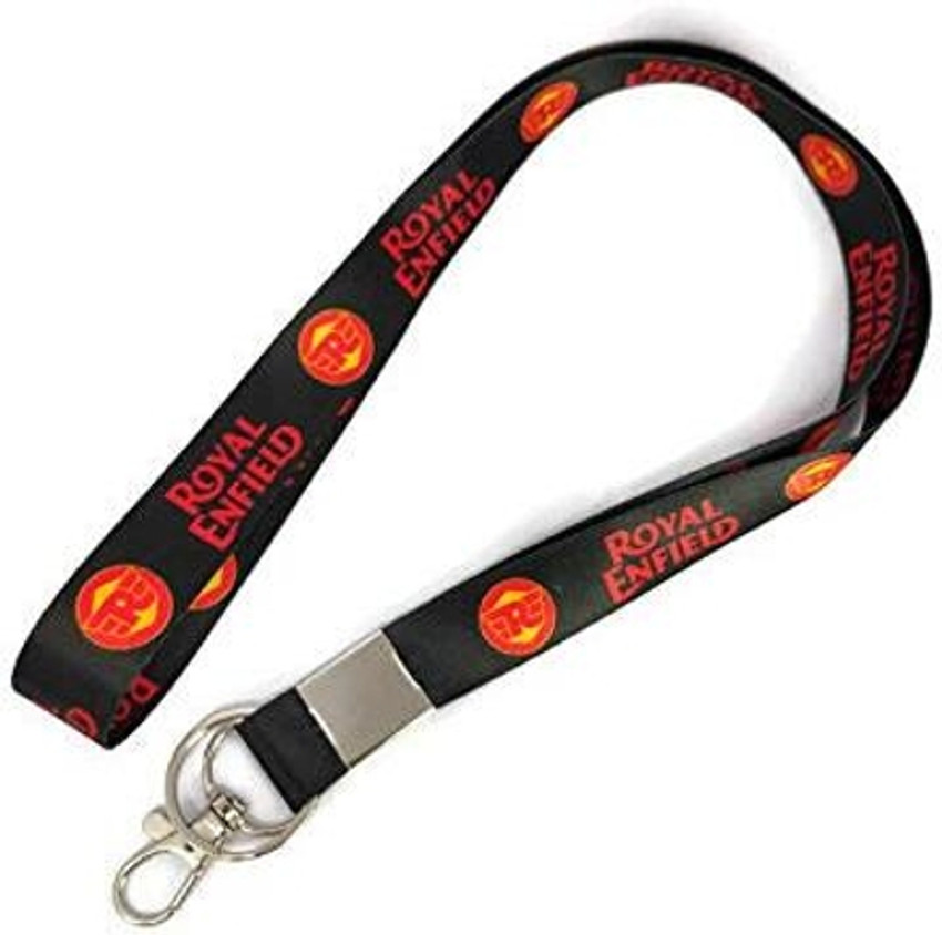 Fabric keychain for bike shop