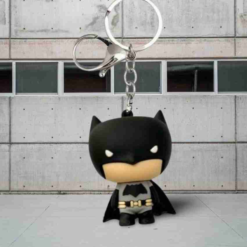 Lenity Black Color Batman character 3D Cartoon Rubber Keychain with Loop Key Chain Price in India Buy Lenity Black Color Batman character 3D Cartoon Rubber Keychain with Loop Key Chain online