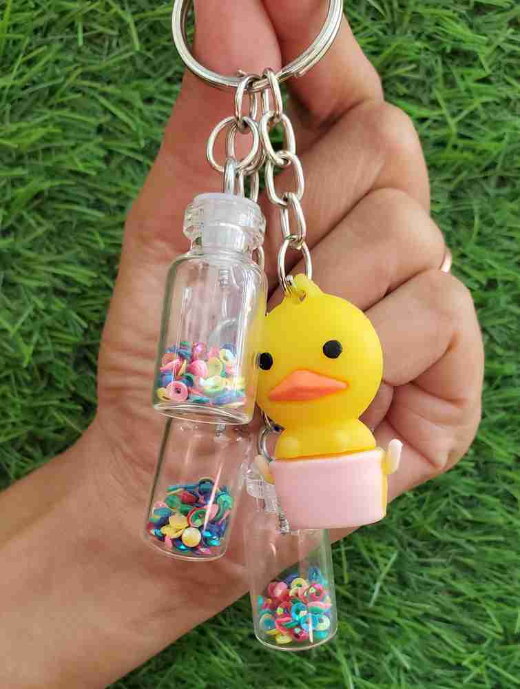 Small bottle keychain discount