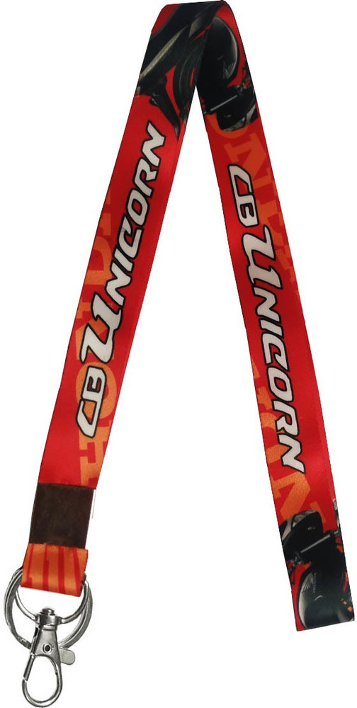 INFINITY CB Unicorn Keychain lanyard keychain for Bike Red Key