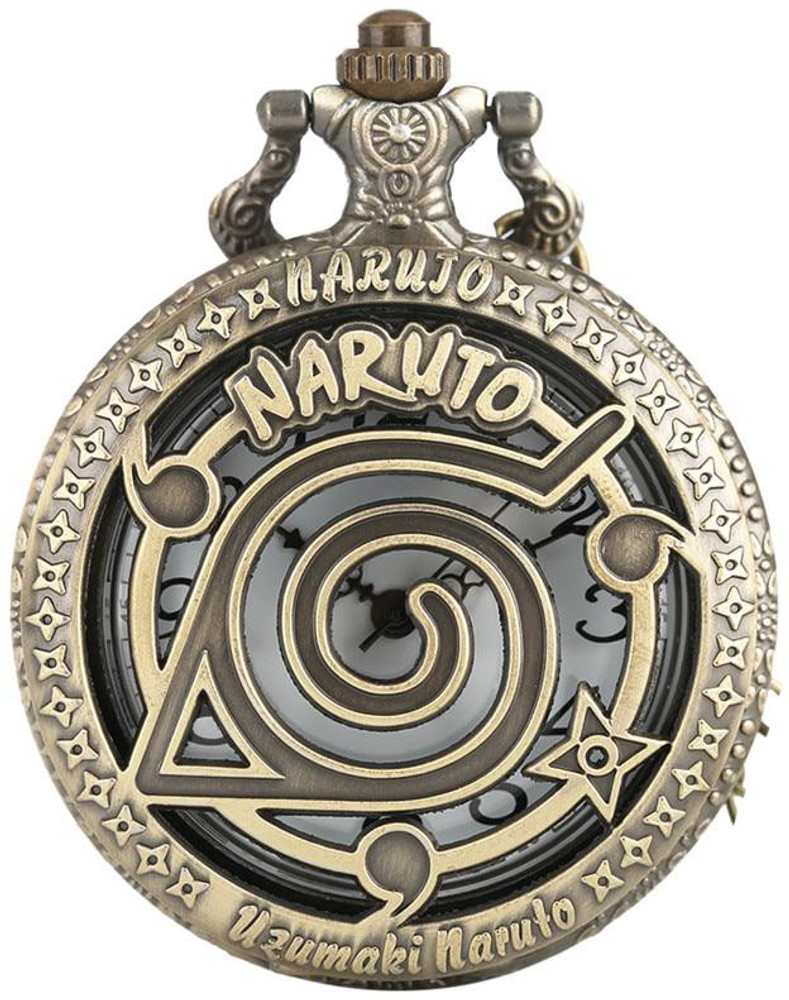 Buko Vintage Pocket Watch Naruto Character Japanese Anime Key