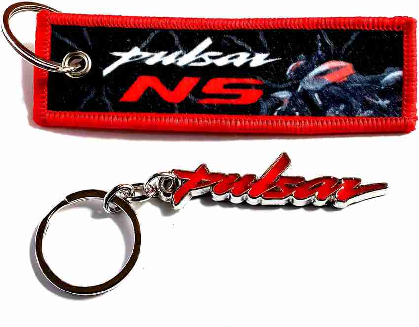 ShopTop Combo Pulsar Cloth NS and red Metal 002NS0 Key Chain