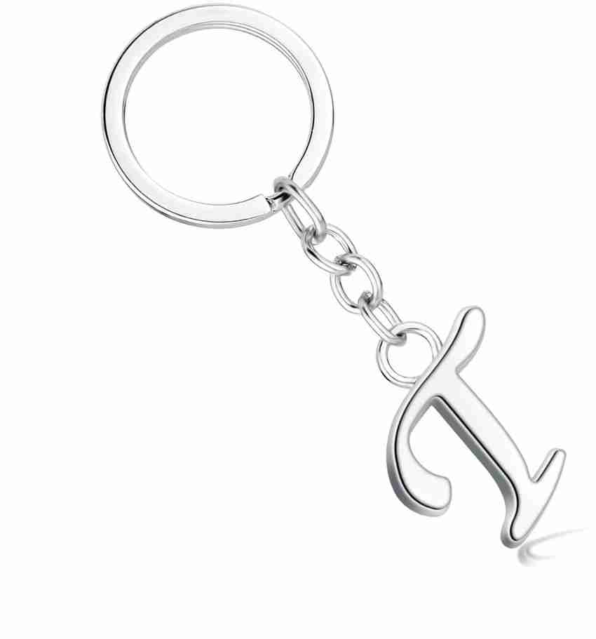 Caristo English Alphabet Letter T KC 1 Silver Metal Name