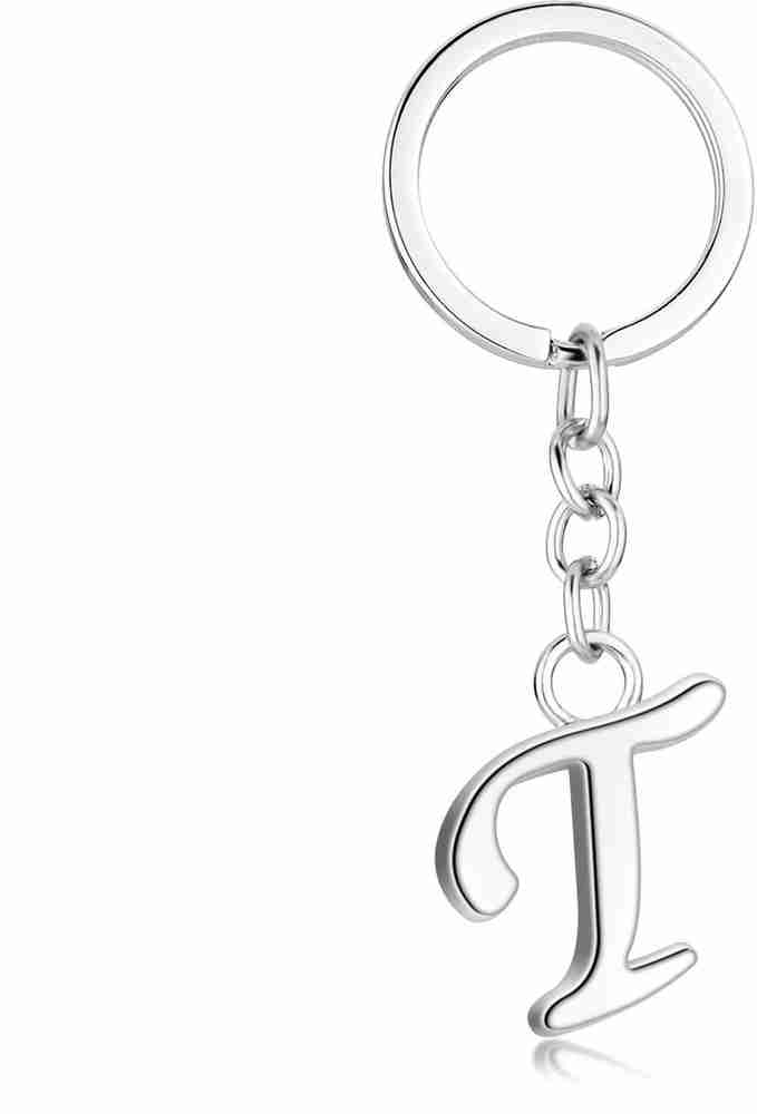 Caristo English Alphabet Letter T KC 1 Silver Metal Name