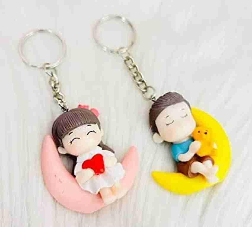 Cute sales couple keyrings