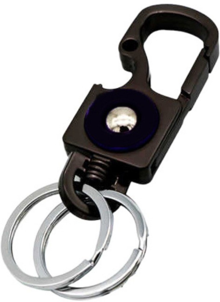 Buy Giftana Tan Leather Keychain for Men Women/ Key Ring Fob Hook