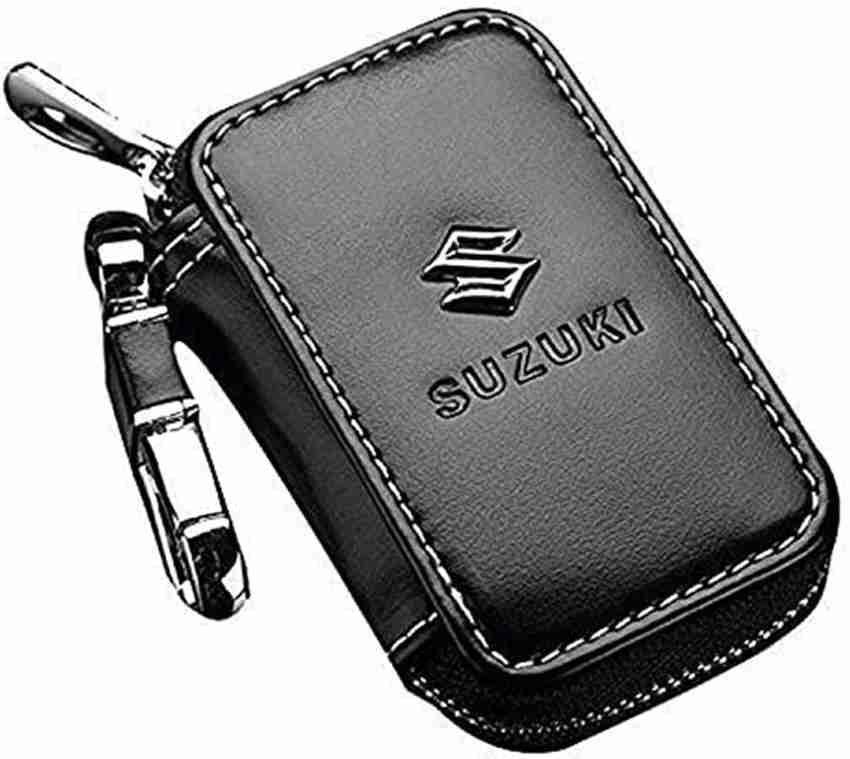 AUTOSITE PU Leather Car Key Wallets Men Key Holder Keys Organizer