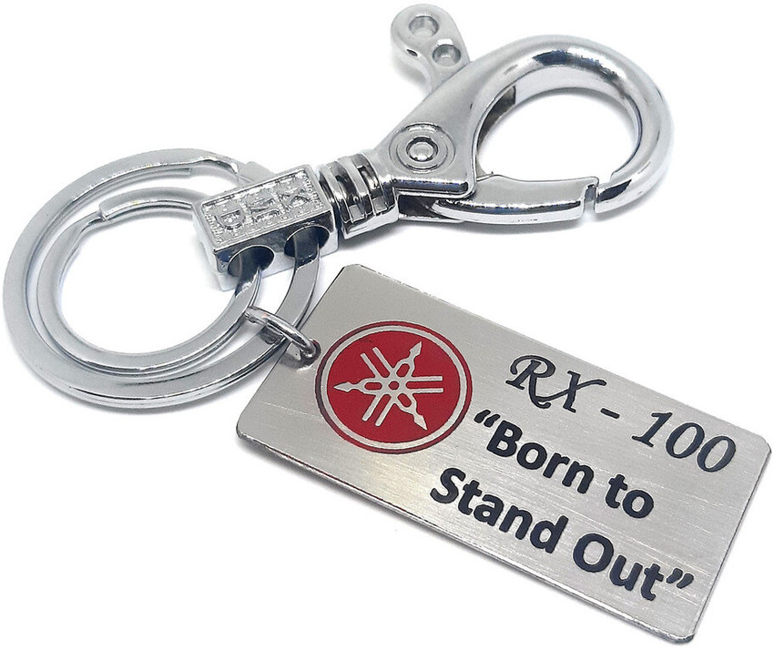 Aura Metal Hook Keychain For RX 100 Bike Husband Men Boy Father Papa Friend Him Steel Key Chain Price in India Buy Aura Metal Hook Keychain For RX 100 Bike Husband