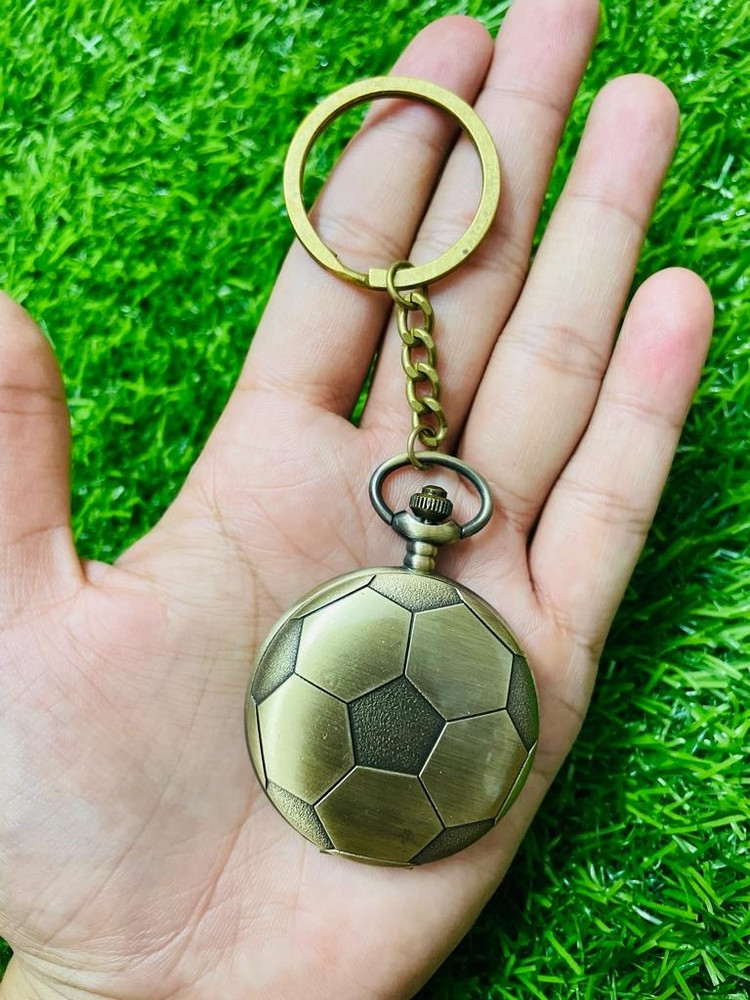 Next Gen Keychains Soccer Ball Football vintage style pocket watch keychain Key Chain Price in India Buy Next Gen Keychains Soccer Ball Football vintage style pocket watch keychain Key Chain online