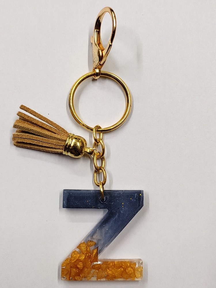 Letter z keychain shop