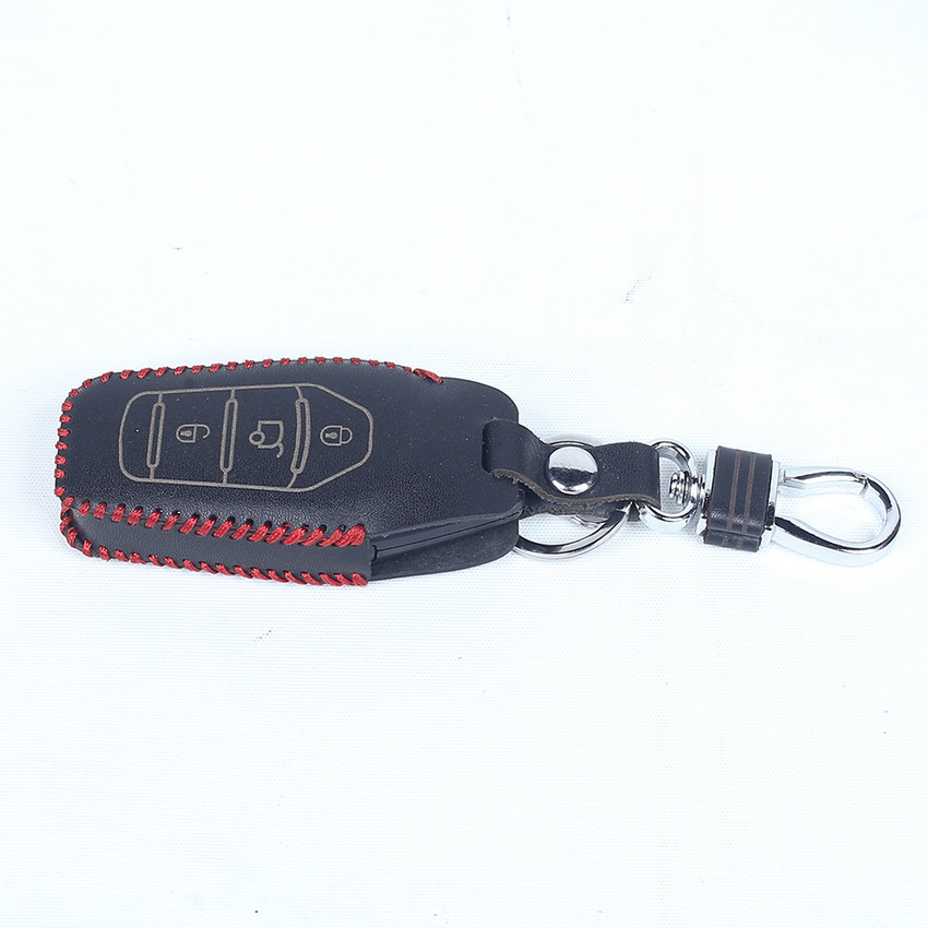 Udaun Pure Leather Car Key Cover Compatible for Mahindra XUV 500