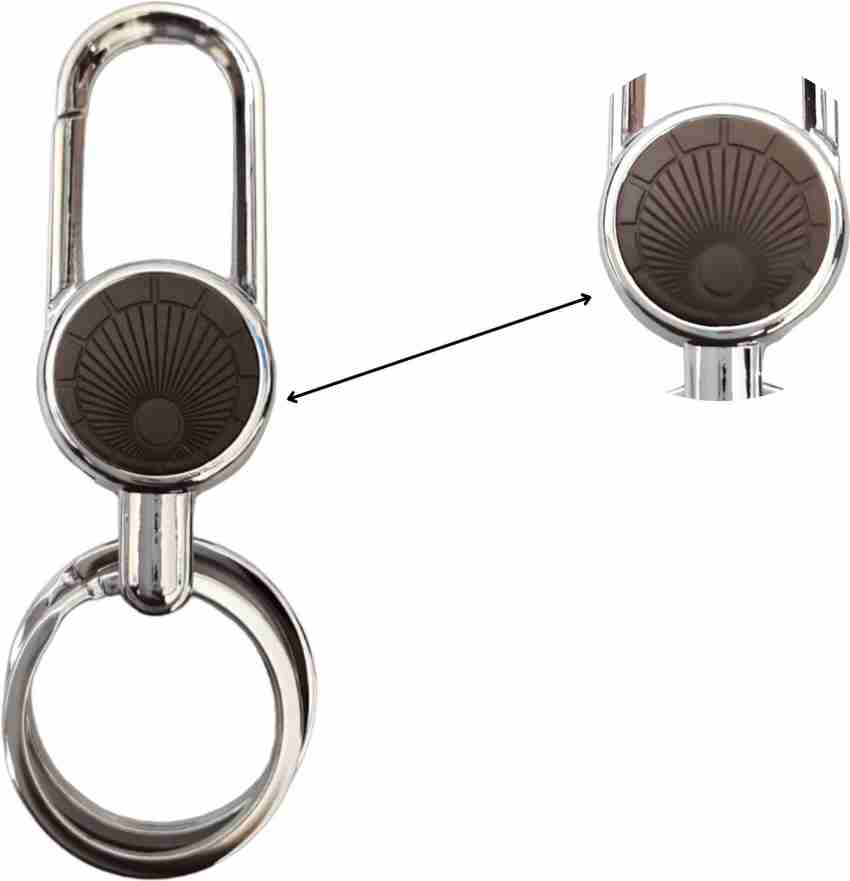 Hook locking shop key chain