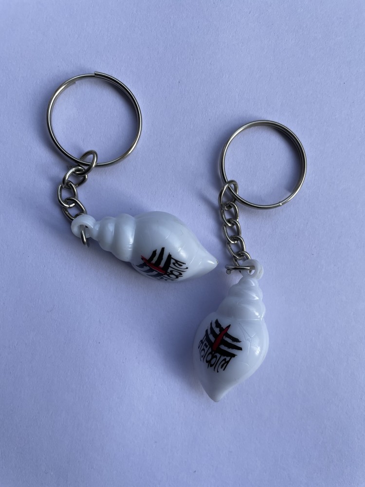  Key Chain for Women and Men, Fashion Shell Conch