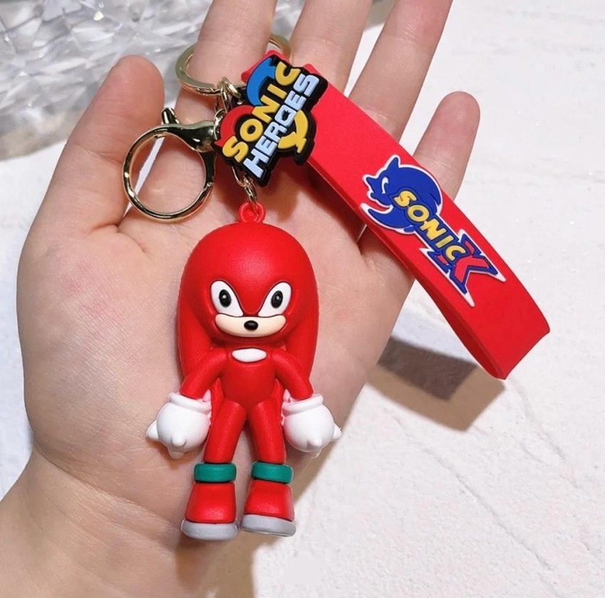 Mubco Sonic Knuckles 3D Keychain, Strap Charm & Hook, PVC Cartoon Model  Toy Gift Key Chain Price in India - Buy Mubco Sonic Knuckles 3D Keychain