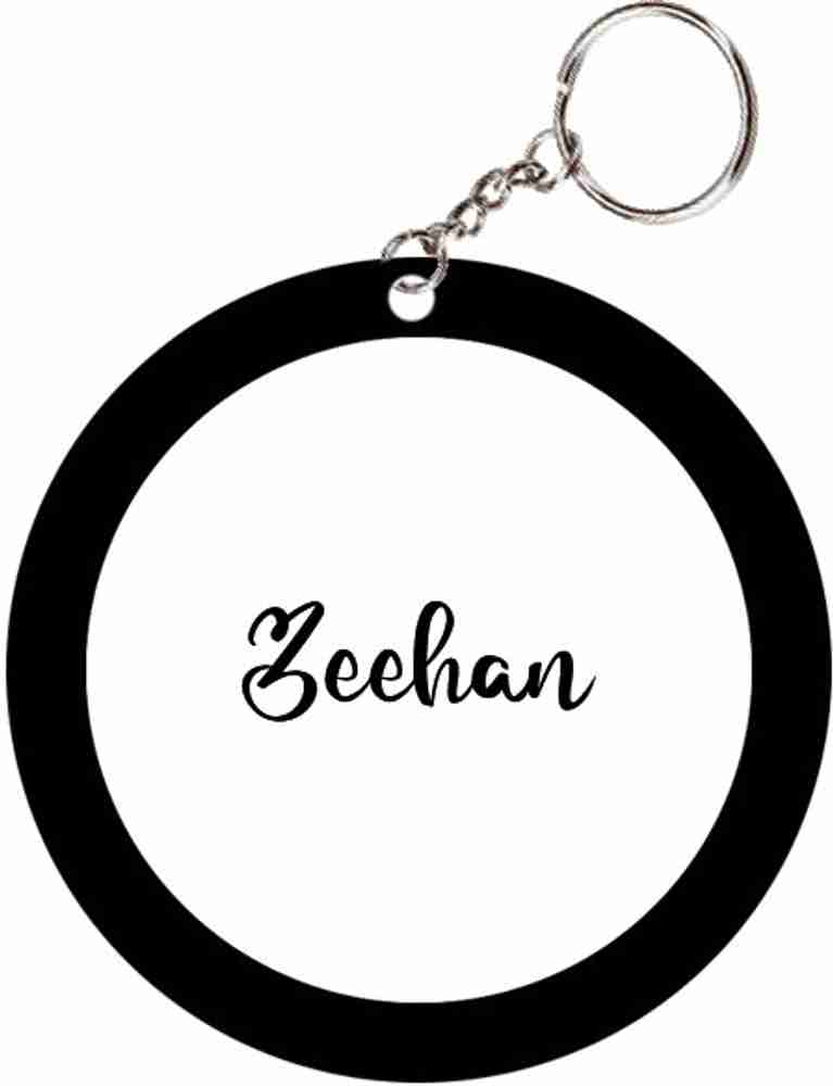 SY Gifts Zeehan Name Black Keychain Key Chain Price in India Buy SY Gifts Zeehan Name Black Keychain Key Chain online at Flipkart
