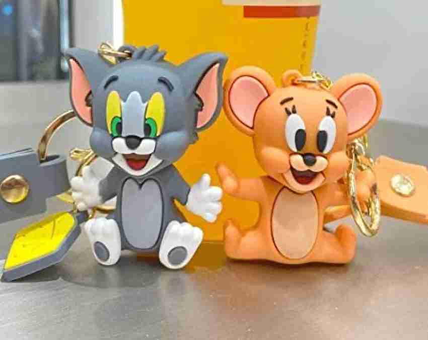 Tom and Jerry Keychain + Bag charm + Strap (Set of 2)