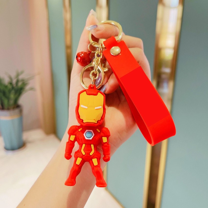 Silicone hot sale rubber keychain