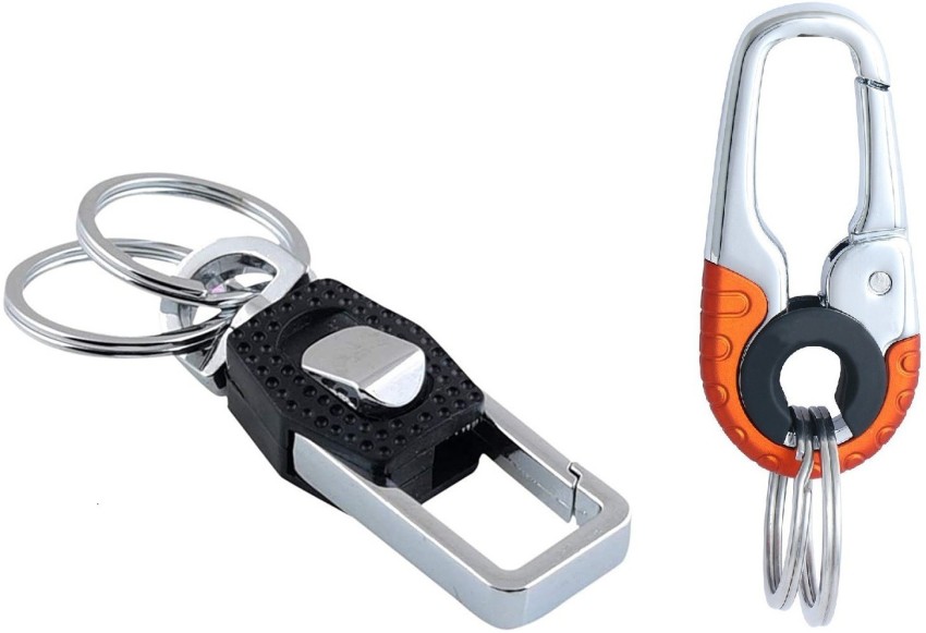 Swabs Heavy Duty Metal Id Badge Holder Retractable Id Card Pack Of 2 Key Chain