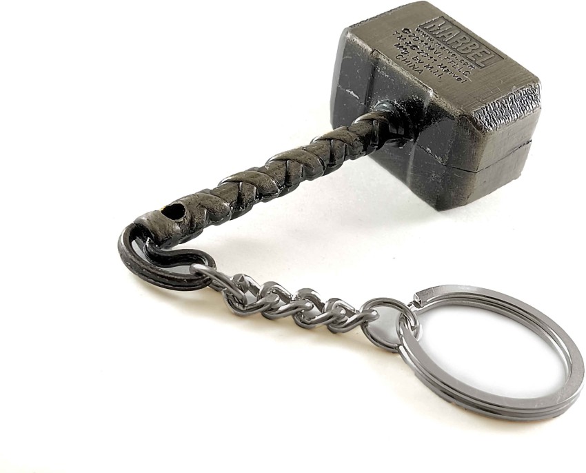 Thor Hammer Metal Keychain