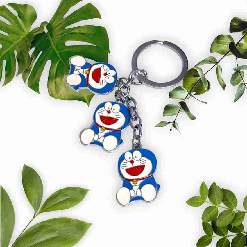 WorldForU Doraemon Cartoon Kids Toys Keychain Doraemon