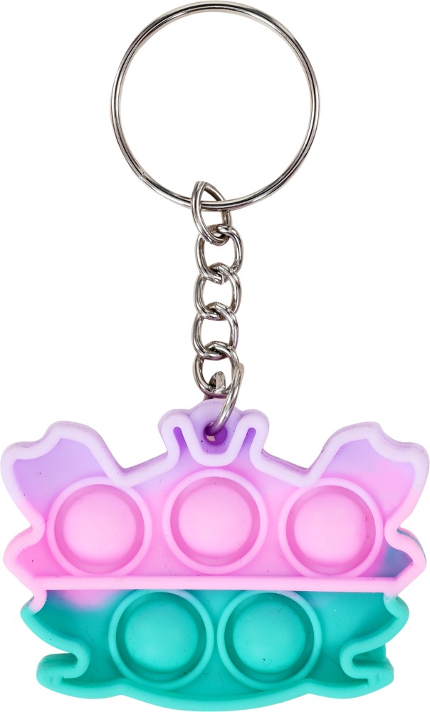 PlayKith POP IT Keychain Push Bubble Key Ring Key Chain Price in