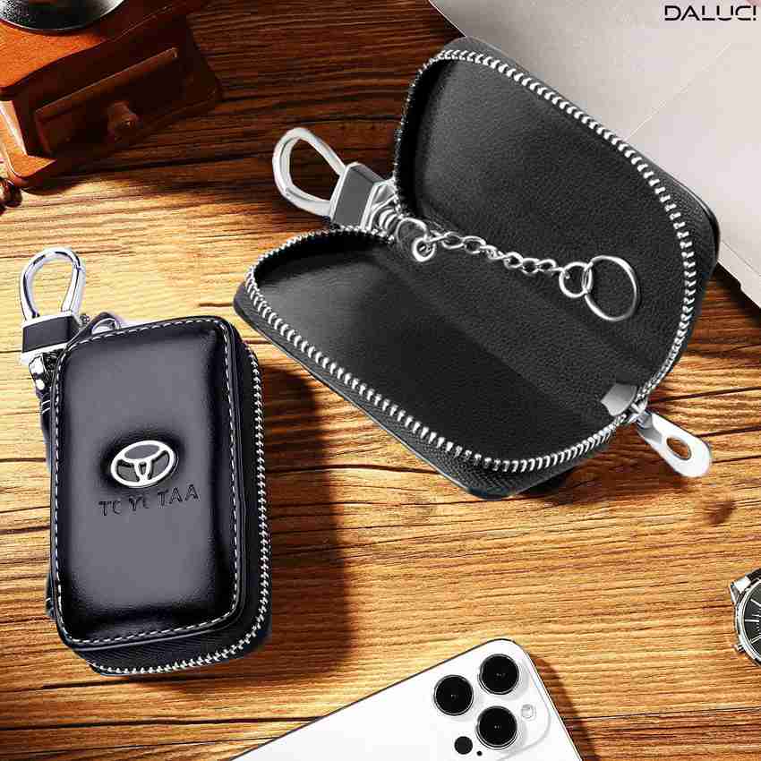 Leather car store key holder