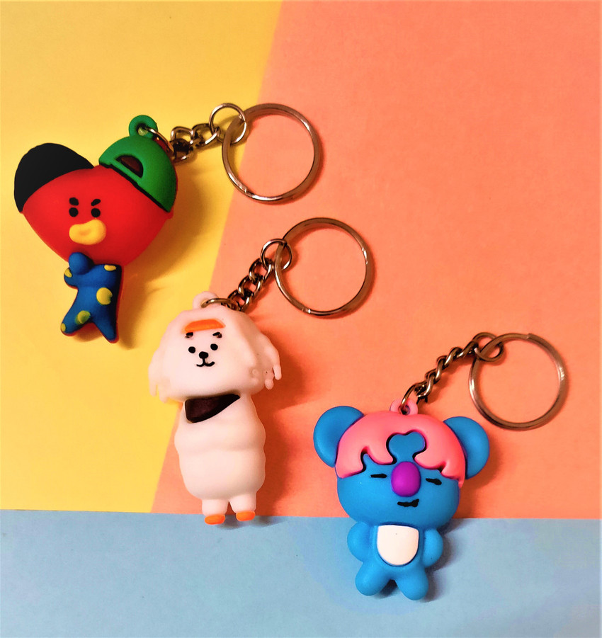 Bts bt21 keychain hotsell