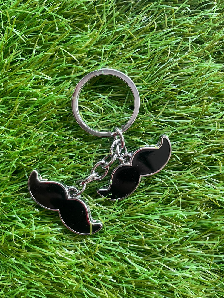 Smiles for miles Cute Fancy Classy 2 Mustache Keychain Key Chain Price in India Buy Smiles for miles Cute Fancy Classy 2 Mustache Keychain Key Chain online at Flipkart