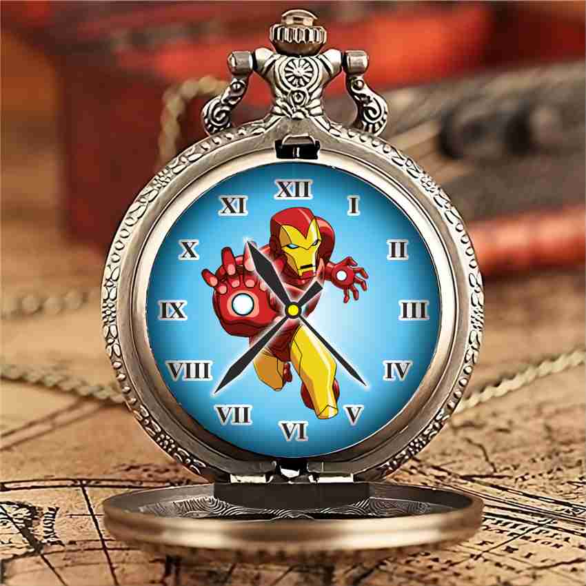 GT Gala Time Iron Man Theme Printed Dial Vintage Gandhi Style